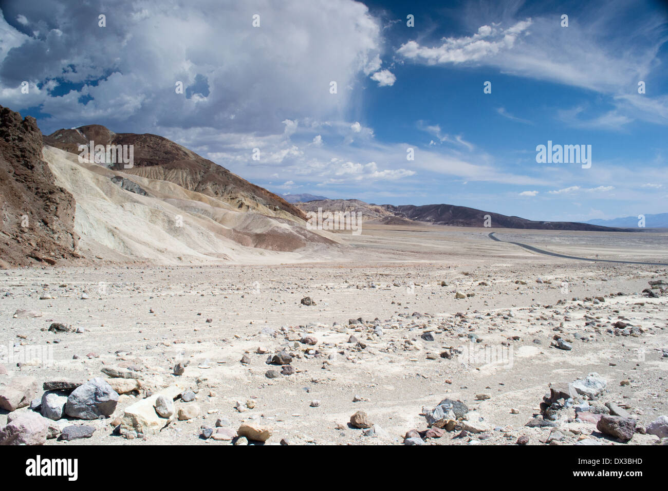 Death Valley Nationalpark, Kalifornien, USA-august 3, 2012:view des Tals. Stockfoto