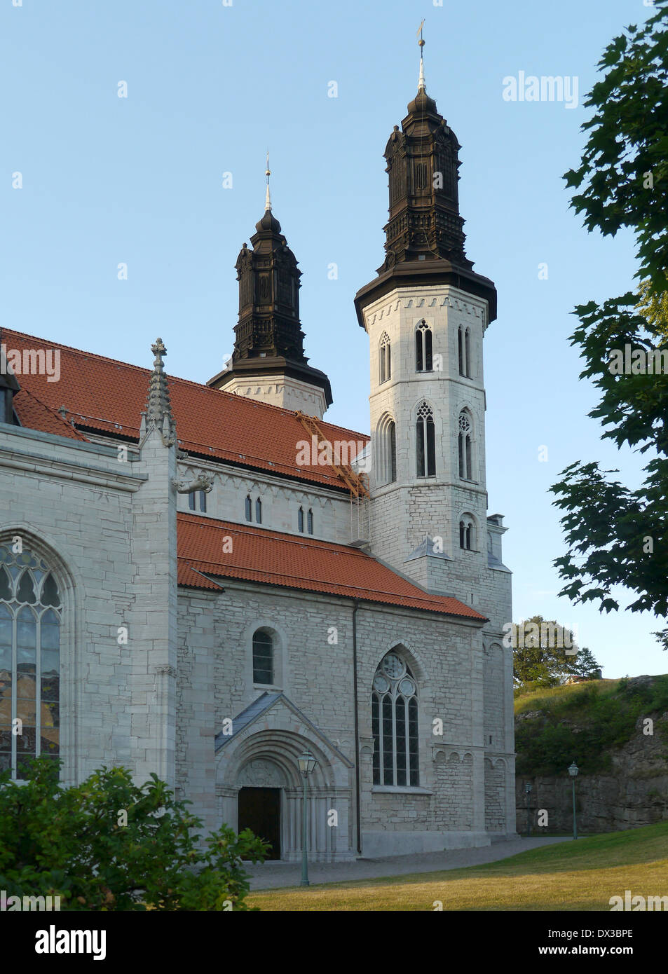 Kathedrale von Visby, Visby, Gotland, Gotlands Län, Schweden Stockfoto