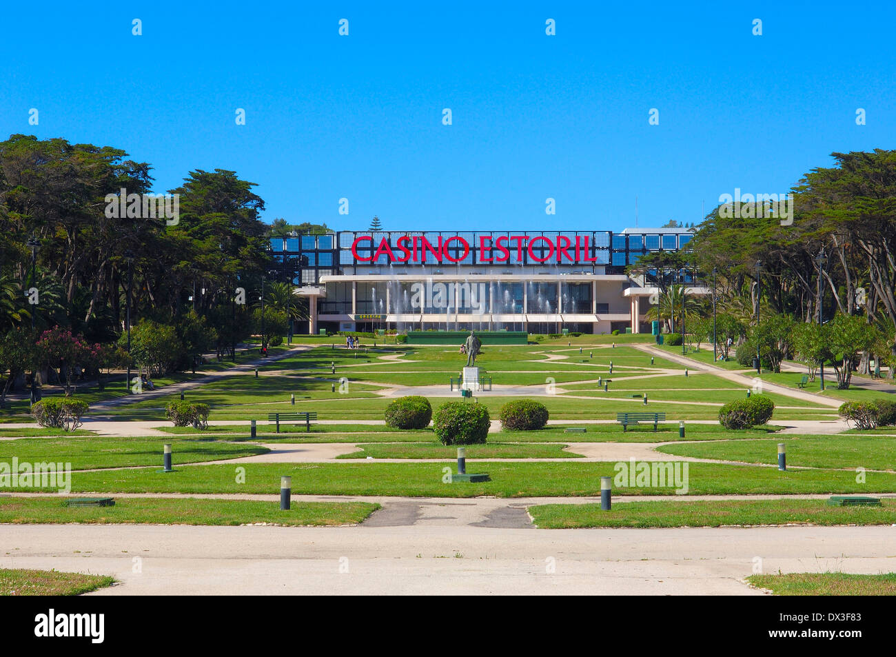 Casino von Estoril, Estoril Stockfoto