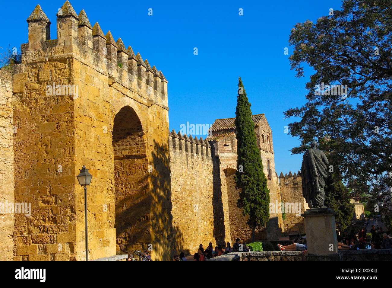 Puerta de Almodovar, Cordoba Stockfoto
