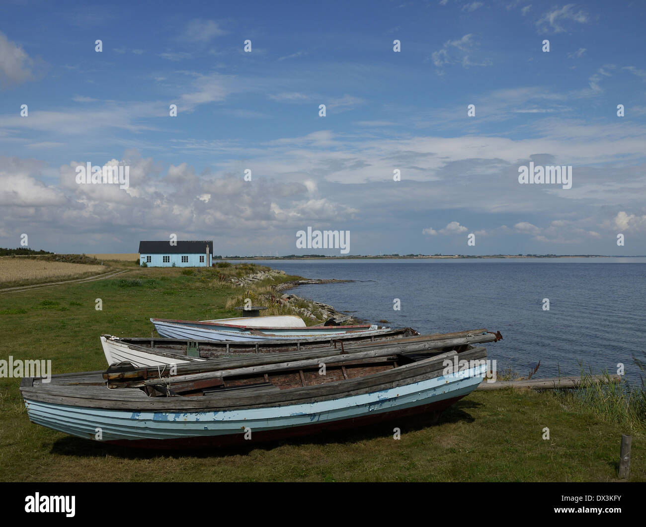 Jegindø, Limfjord, Midtjylland, Dänemark Stockfoto