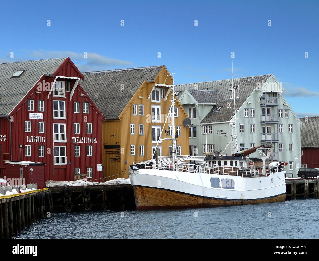 Tromsø, Troms, Norwegen Stockfoto