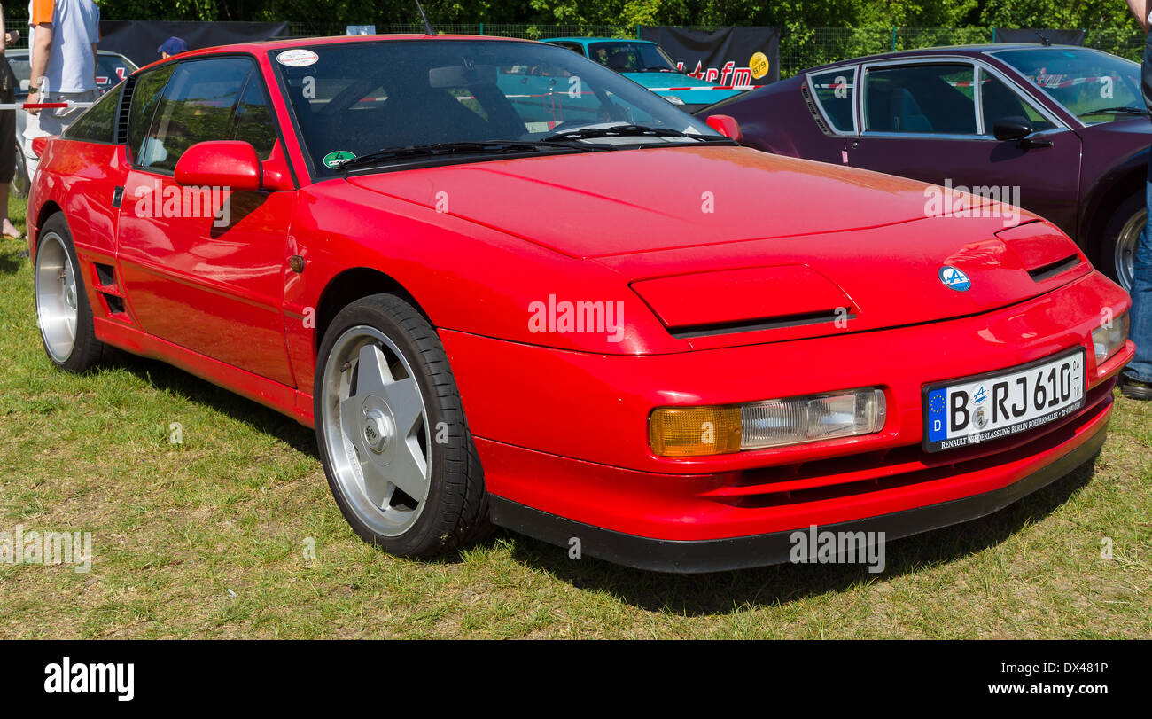 Ein Sportwagen Renault Alpine A610 Stockfoto