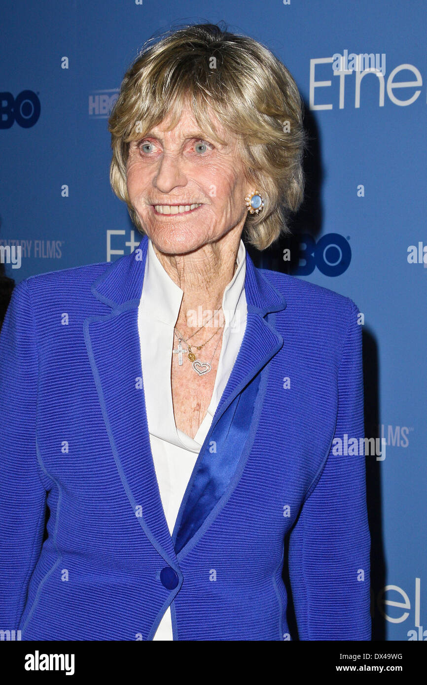 Jean Kennedy Smith die Premiere der HBO Dokumentarfilm