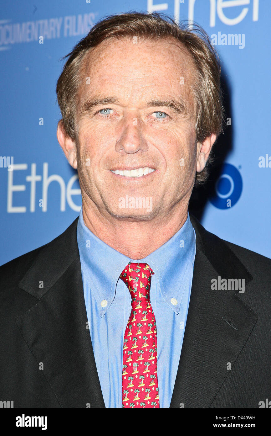 Robert Kennedy, Jr. die Premiere des Dokumentarfilms "Ethel" HBO an das Time Warner Center - Ankünfte mit statt: Robert Kenn Stockfoto