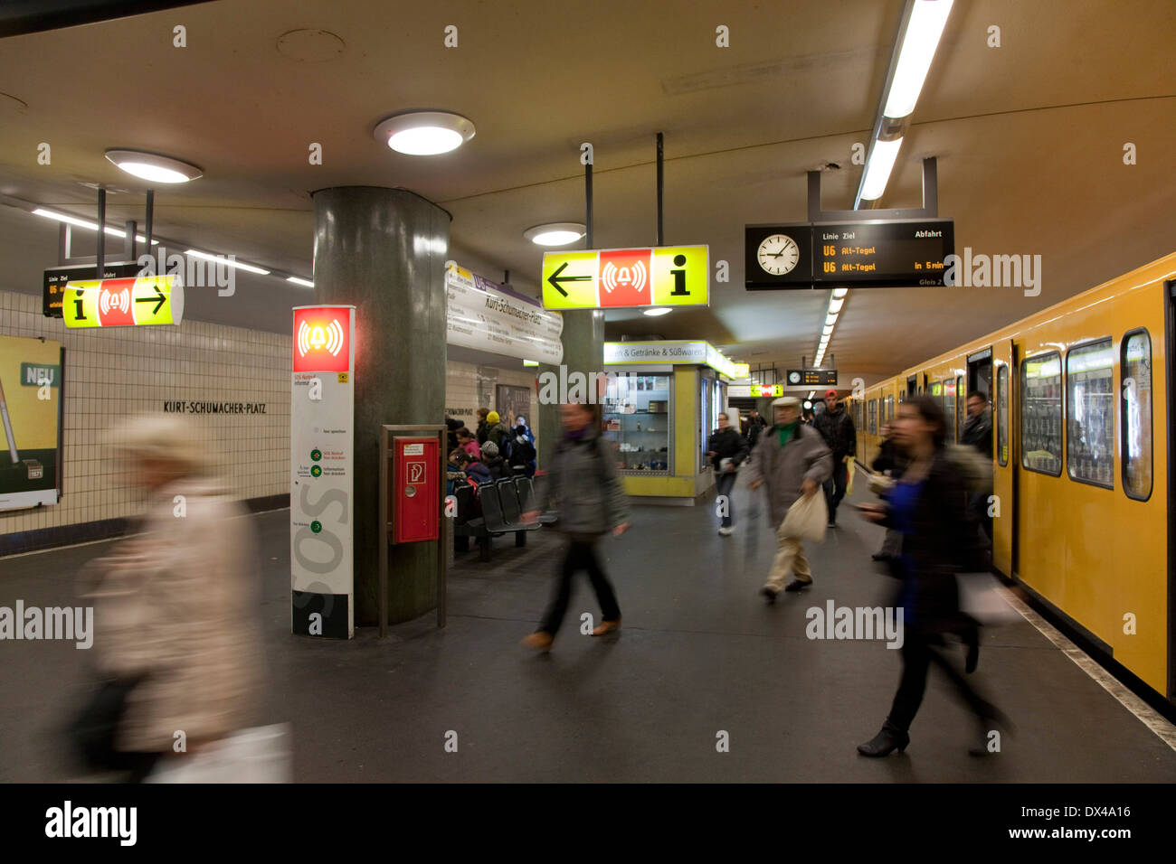 U bahnhof kurt schumacher platz -Fotos und -Bildmaterial in hoher