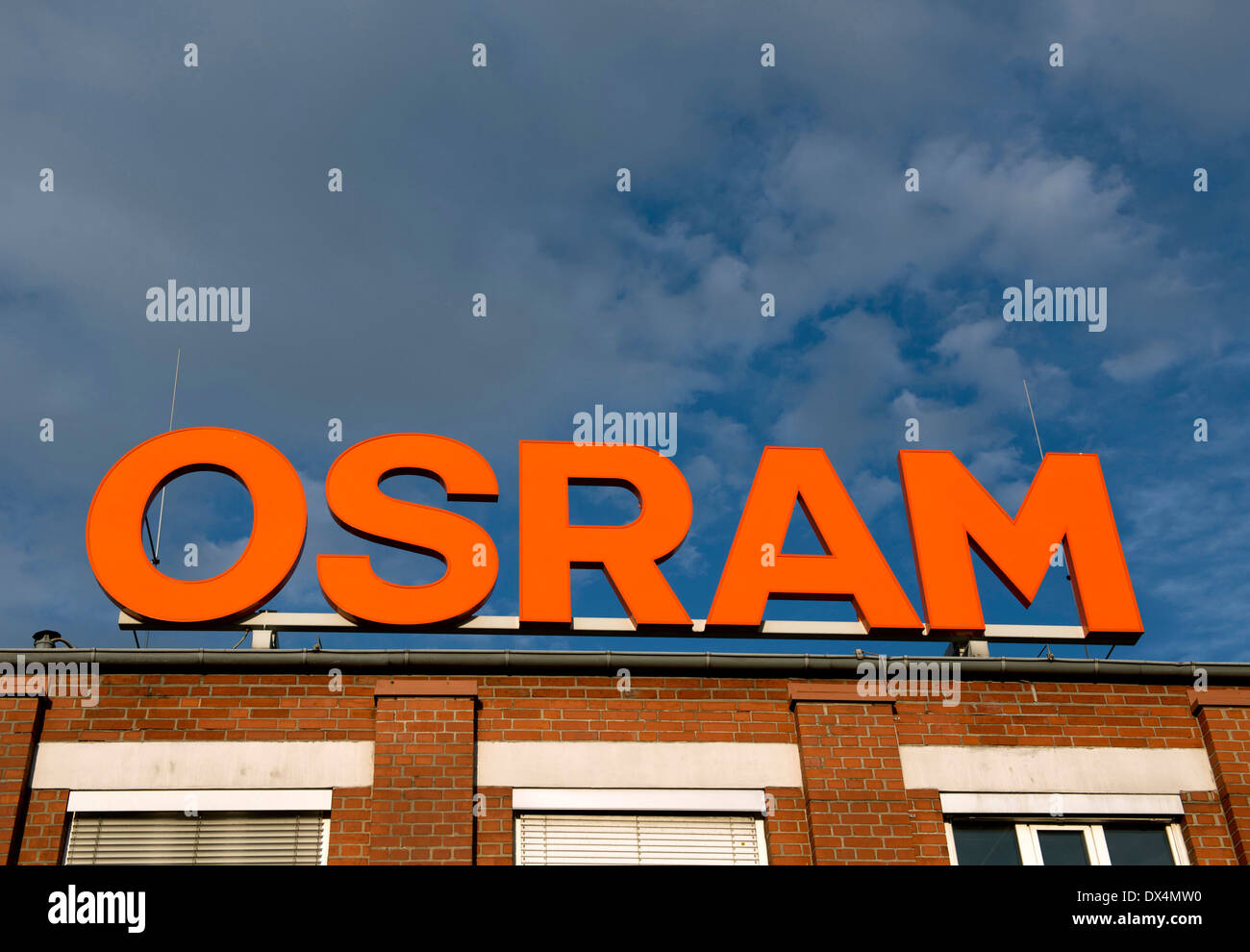 Osram-logo Stockfoto
