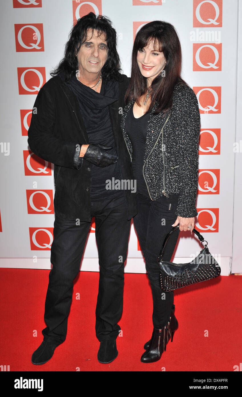Picture of Alice Cooper And Sheryl Goddard Stockfotos und -bilder Kaufen - Alamy