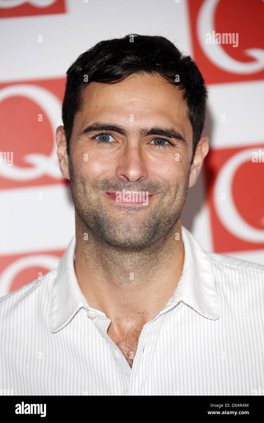 Tim Rice-Oxley Keane The Q Awards 2012 statt im Grosvenor Hotel - Ankunft London, England - 22.10.12 Featuring: Tim Rice Stockfoto