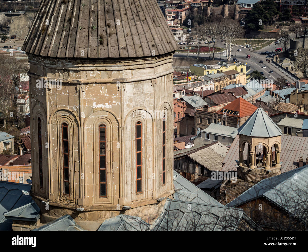 Heilige Mutter Gottes Kirche von Bethlehem in Tiflis, Goergia. Stockfoto