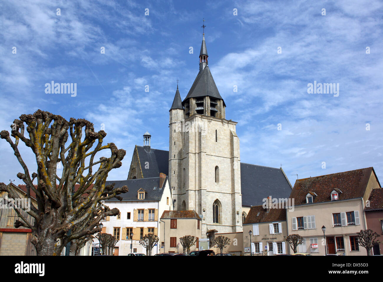 Kirche St. Jacques, Frankreich Stockfotografie Alamy