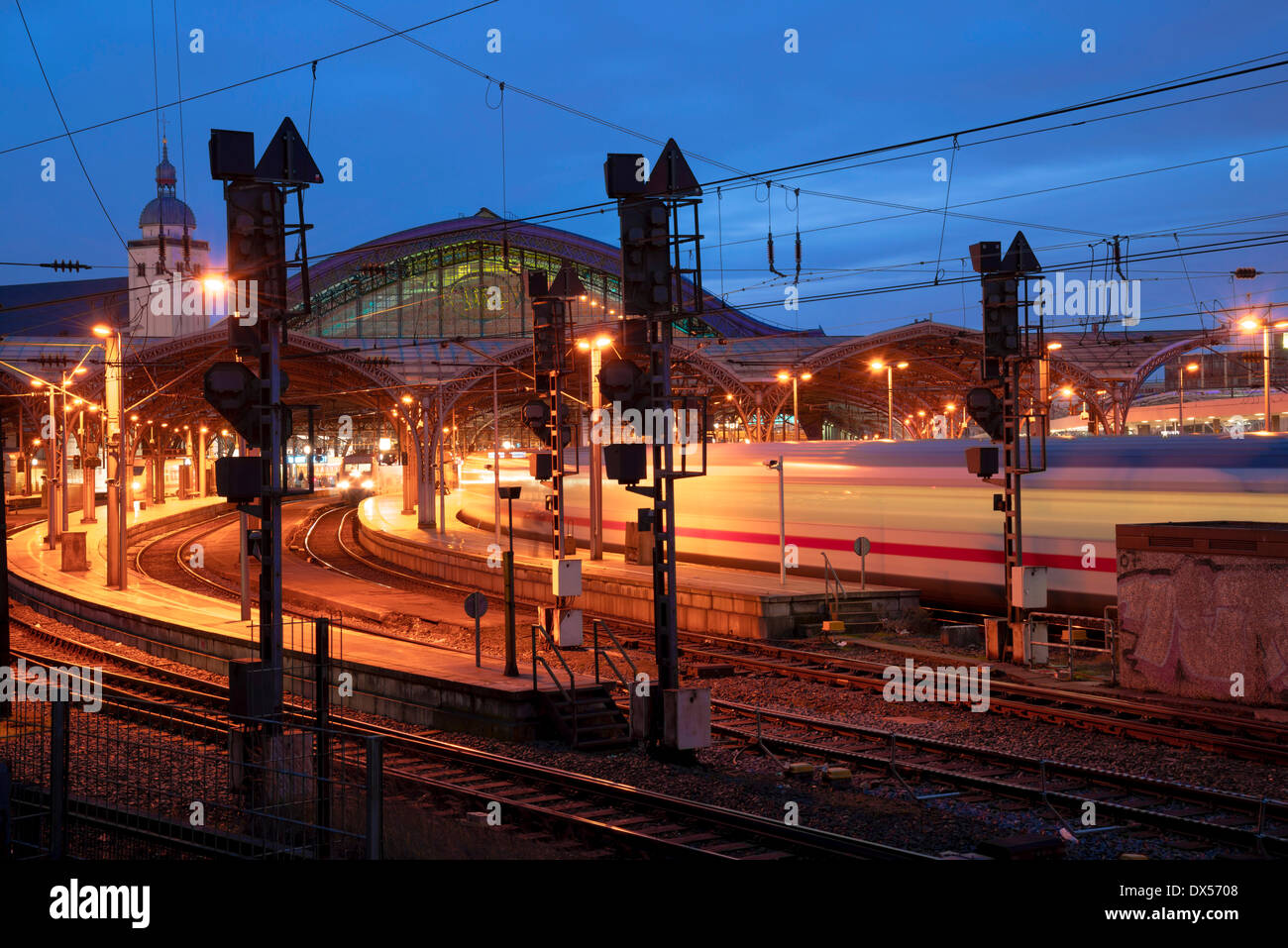 Hauptbahnhof, Köln, Nordrhein-Westfalen, Deutschland Stockfoto