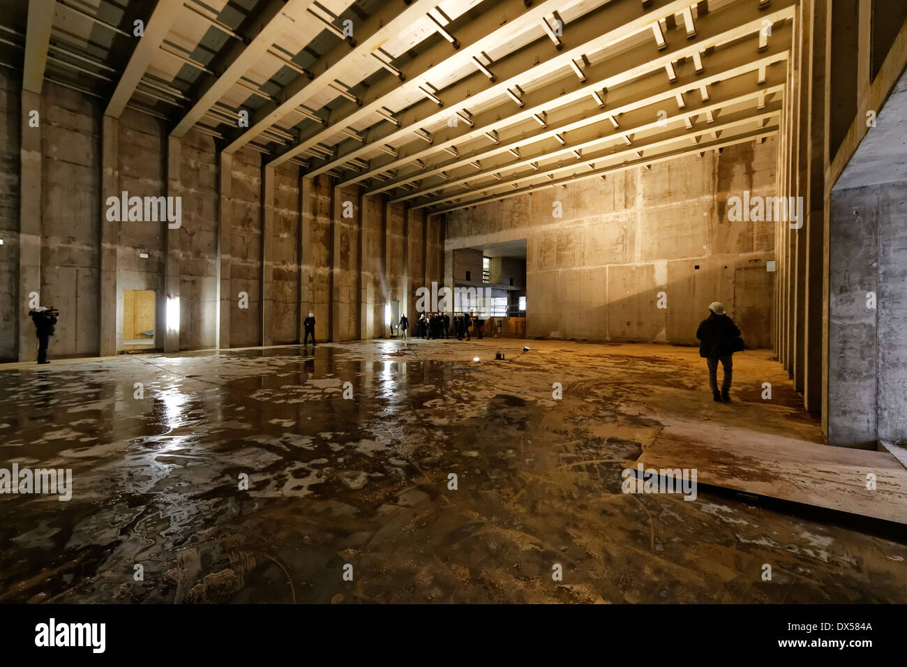 Berlin, Deutschland, Baustelle Staatsoper Unter Den Linden Stockfoto