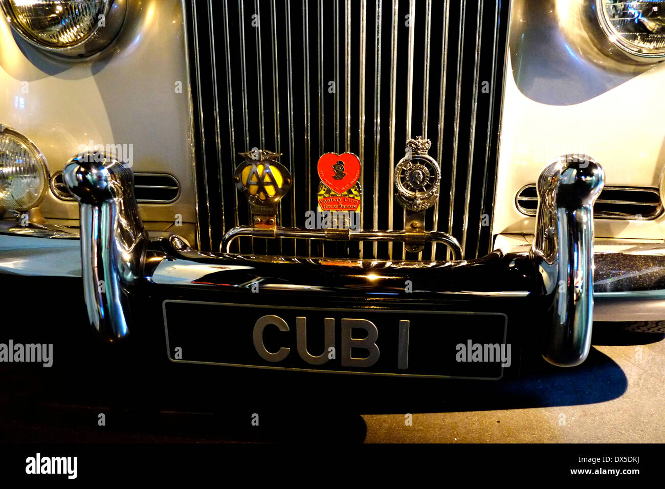 London, UK. 18. März 2014. Bond in Bewegung, die größte offizielle Sammlung von James Bond Originalfahrzeugen ist diese Woche in London eröffnen. Bildnachweis: Rachel Megawhat/Alamy Live-Nachrichten Stockfoto