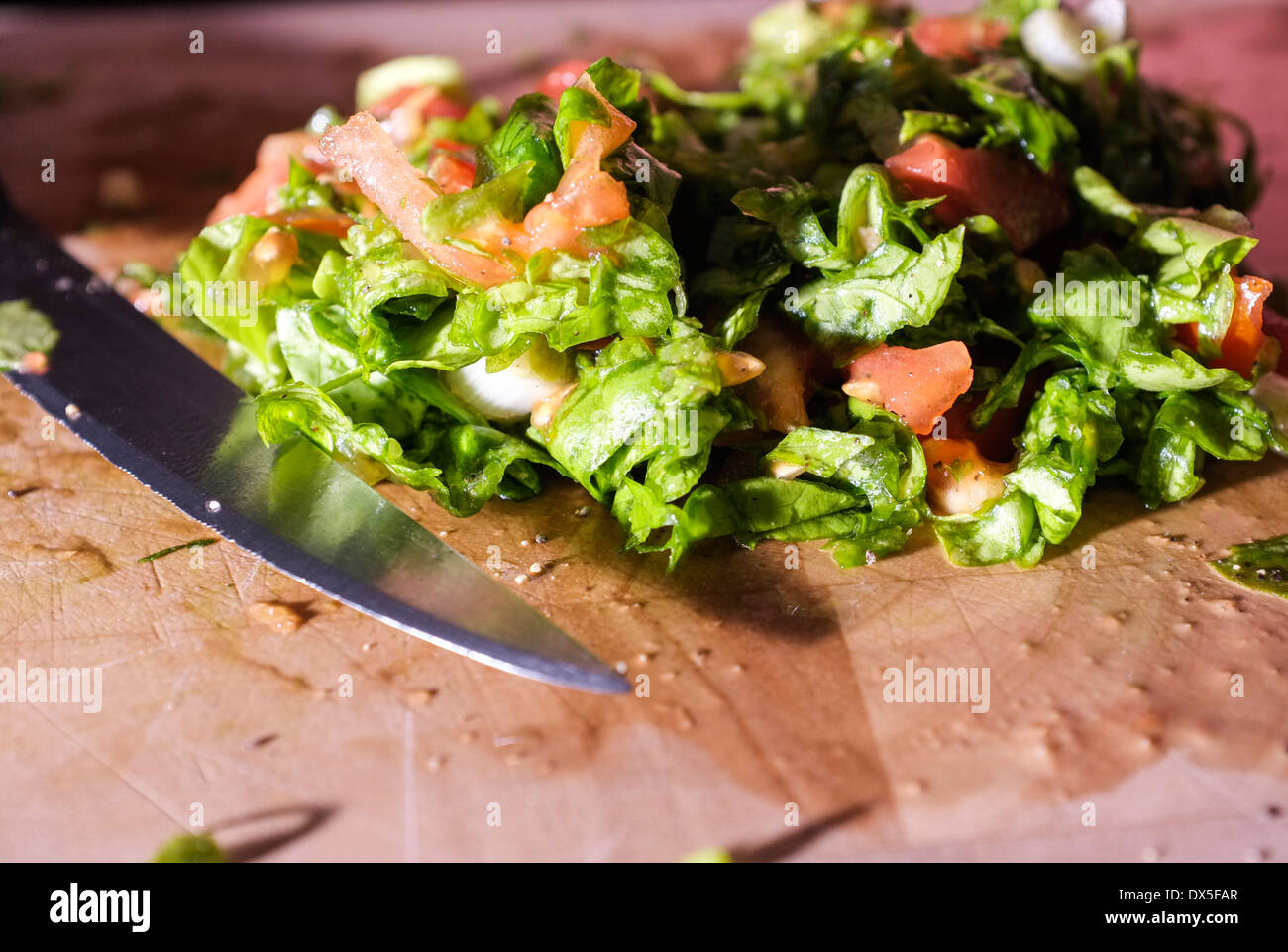 Salat-mix Stockfoto