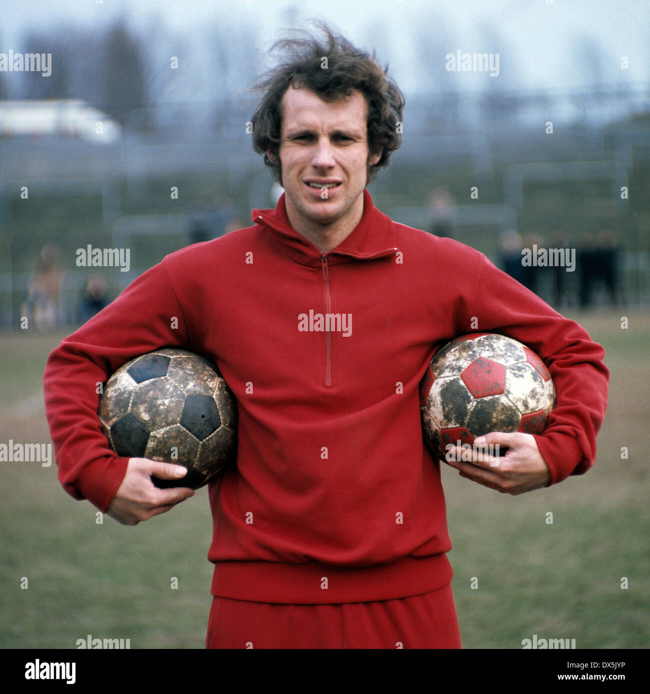 Fußball, Bundesliga, 1975/1976, Fortuna Düsseldorf, Team-Präsentation, Porträt Jan Mattsson Stockfoto