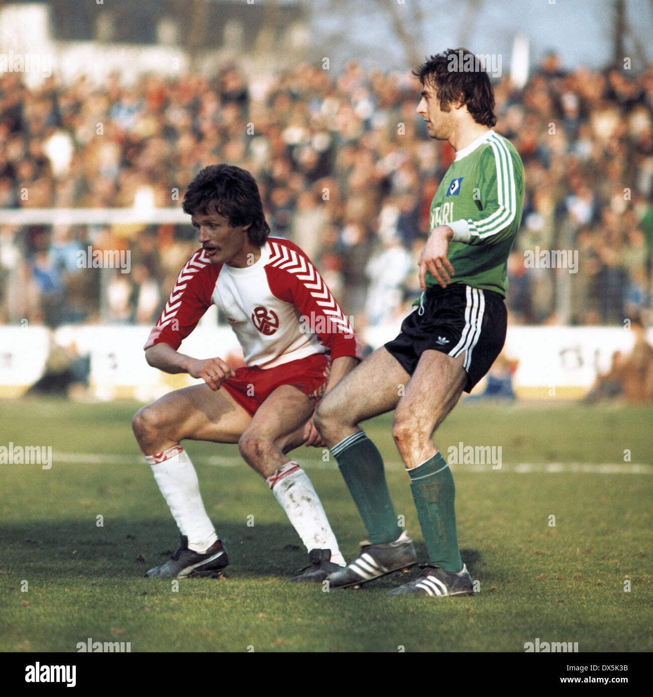 Fußball, Bundesliga, 1975/1976, Melches Stadium, Rot Weiss Essen