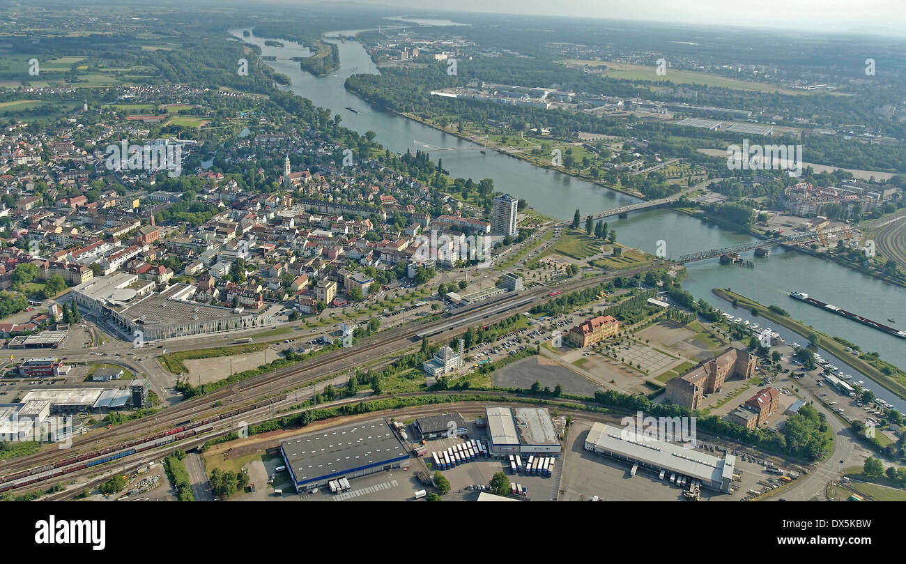 Kehl am Rhein, Schwarzwald, Deutschland Stockfoto