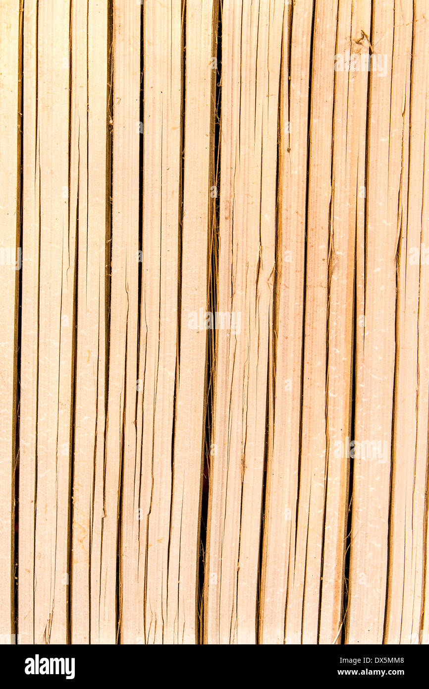 Natürlichem Bambus Hintergrund, von Thais verwendet, um die Mauern der Häuser bauen Stockfoto