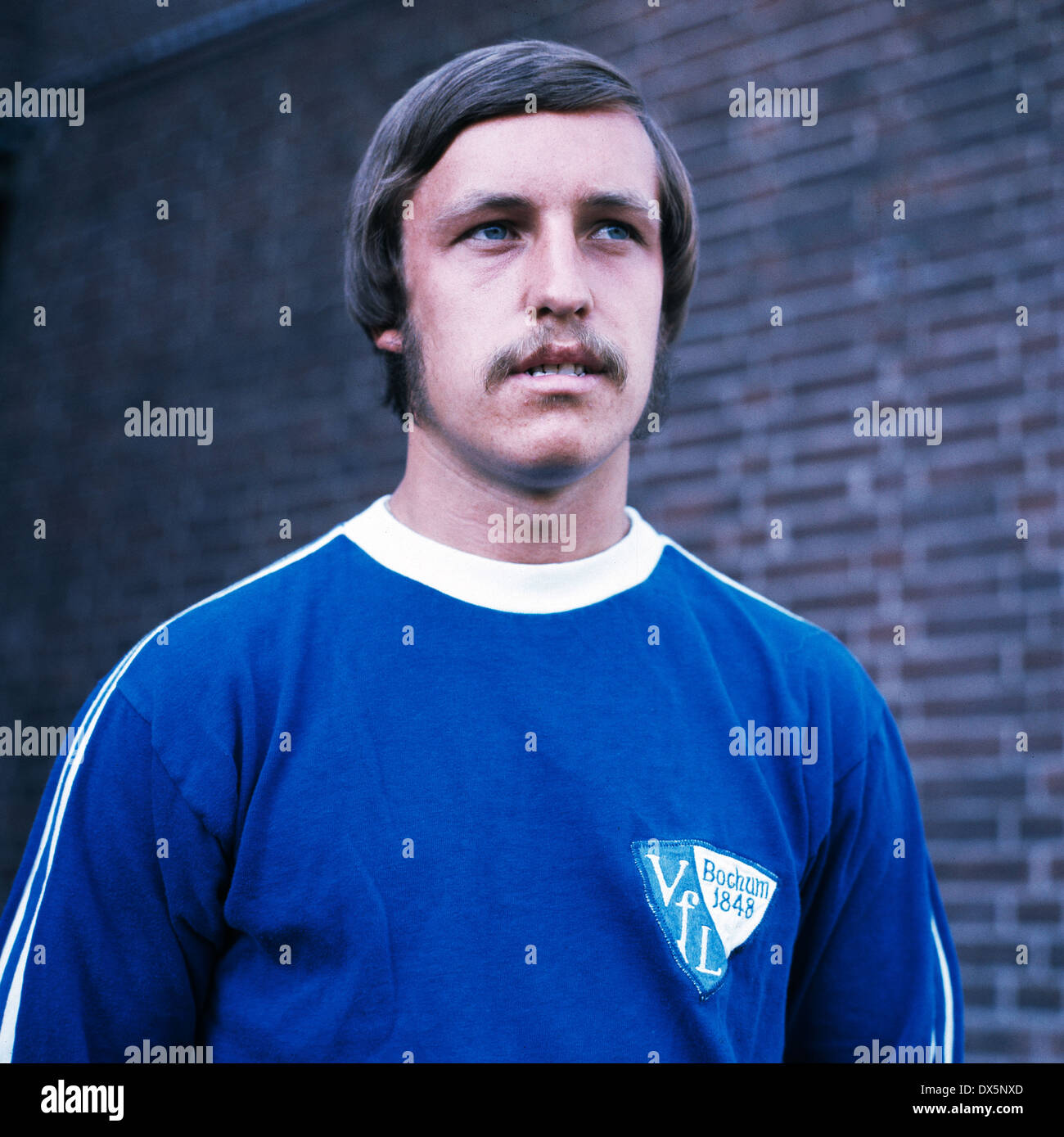 Fußball, Bundesliga, 1976/1977, VfL Bochum, Team-Präsentation, Porträt Hans-Joachim Pochstein Stockfoto
