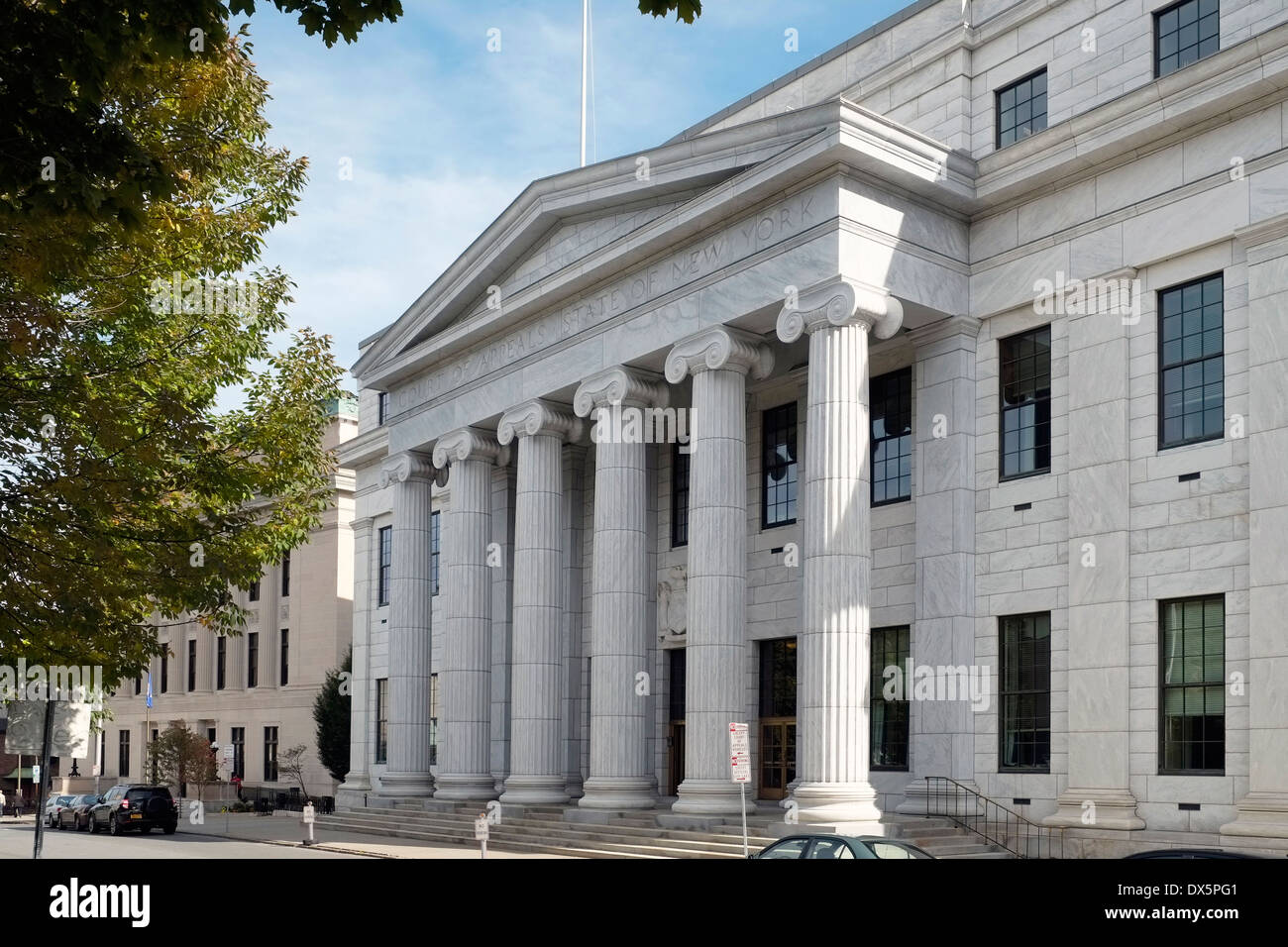 State Court Of Appeals in der Hauptstadt Albany New York NY Stockfoto