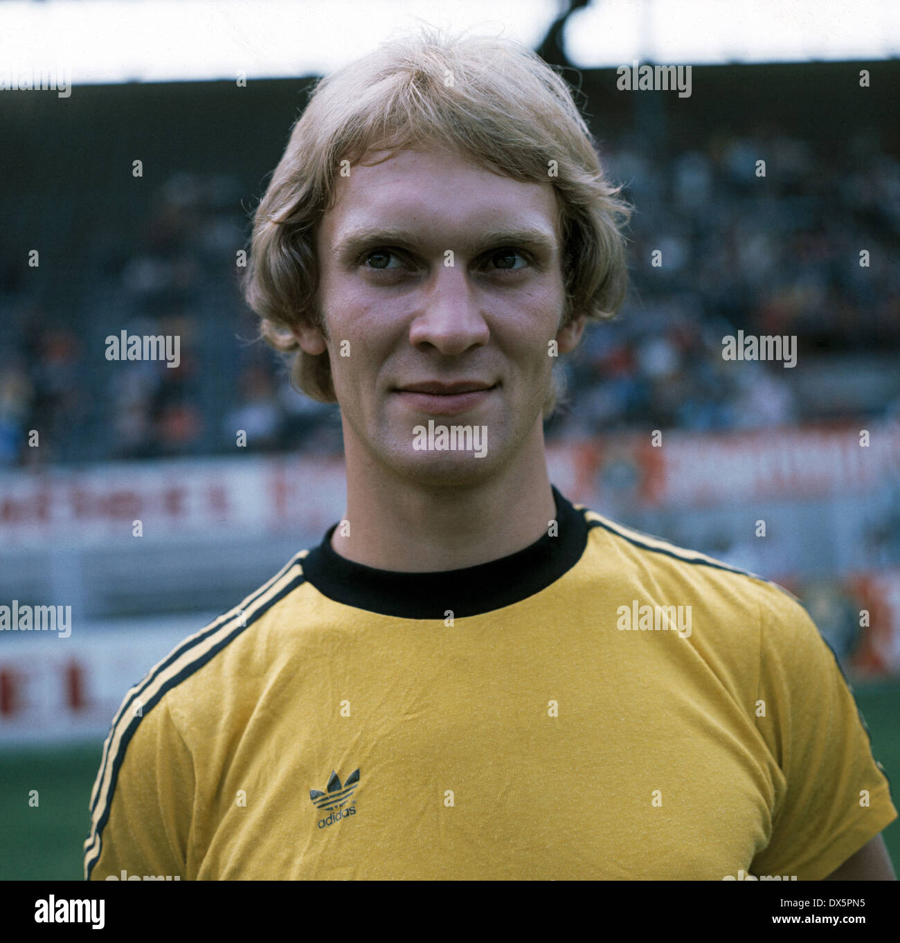 Fußball, Bundesliga, 1976/1977, Borussia Dortmund, Team-Präsentation, Porträt Hans-Joachim Wagner Stockfoto