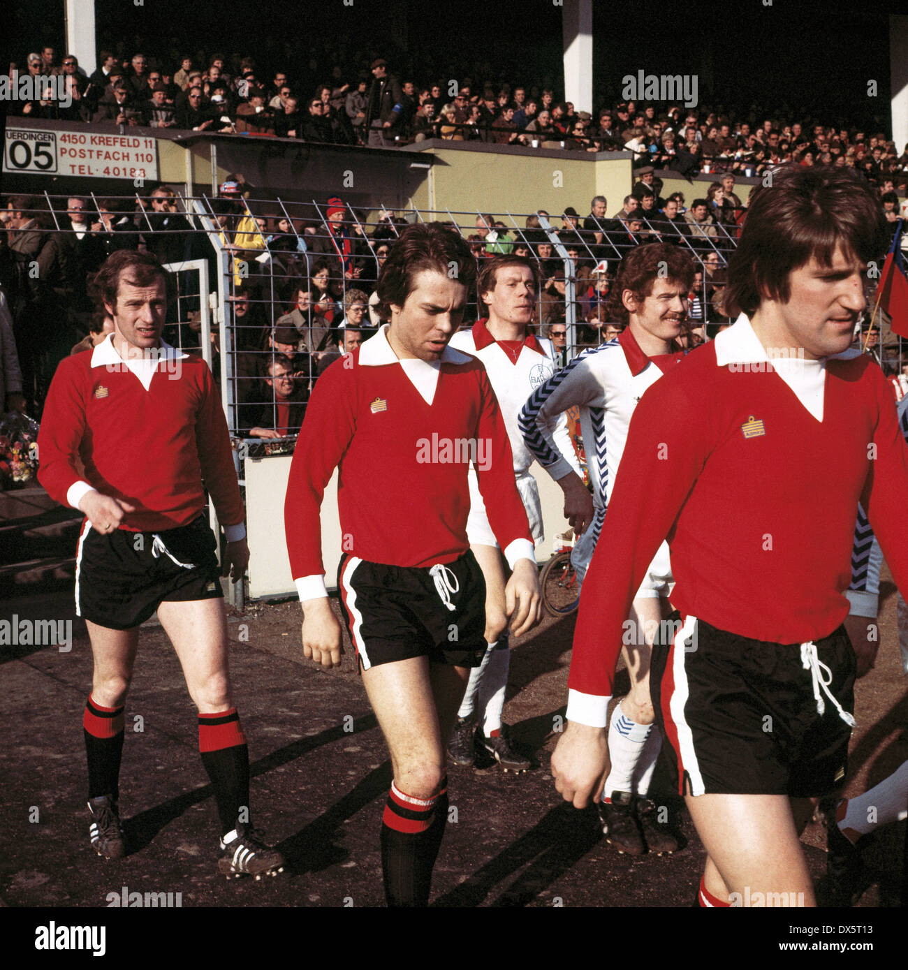 Fußball, DFBPokal 1976/1977, Viertelfinale, Grotenburg Stadion, FC