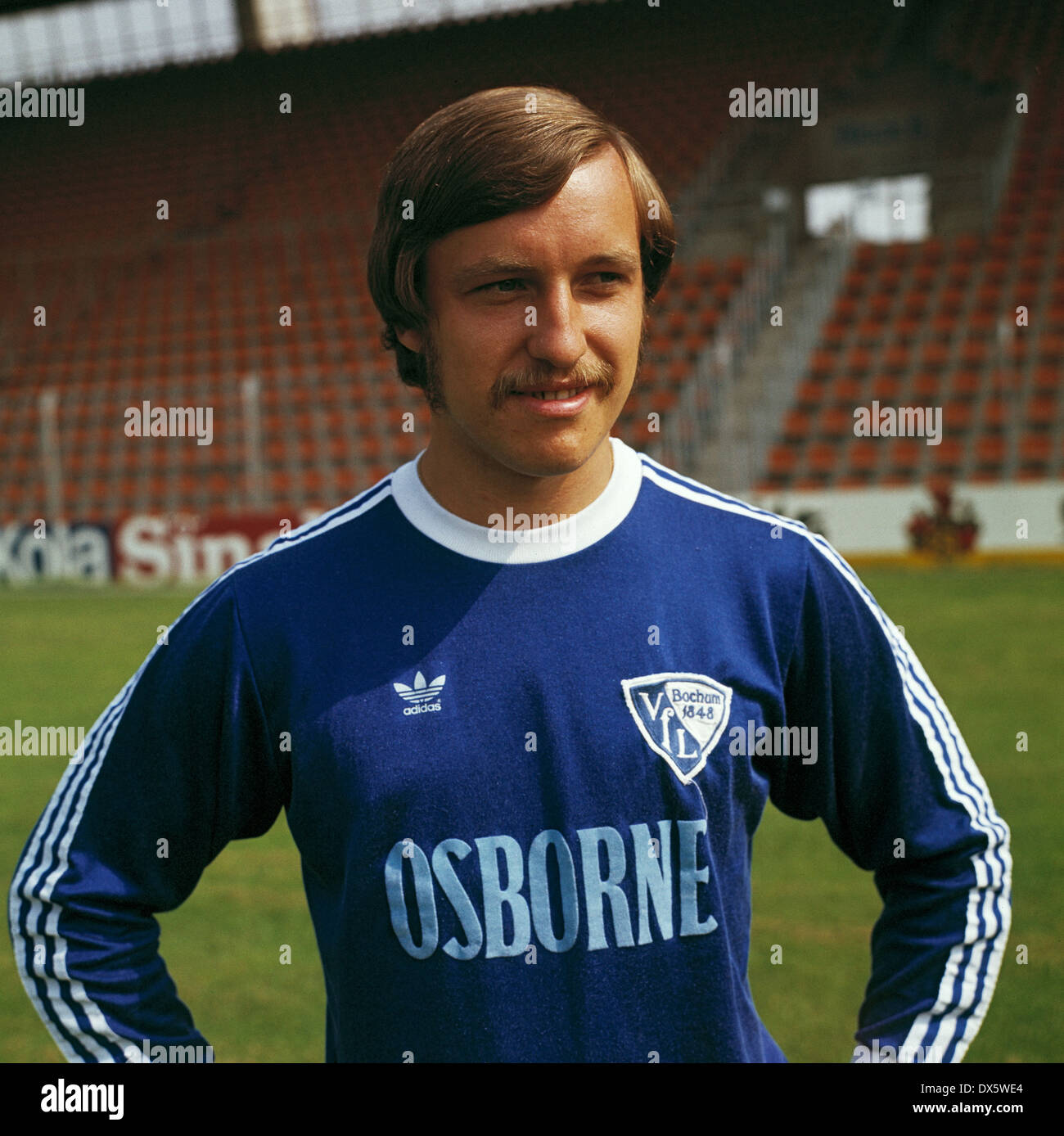 Fußball, Bundesliga, 1977/1978, VfL Bochum, Team-Präsentation, Porträt Hans-Joachim Pochstein Stockfoto