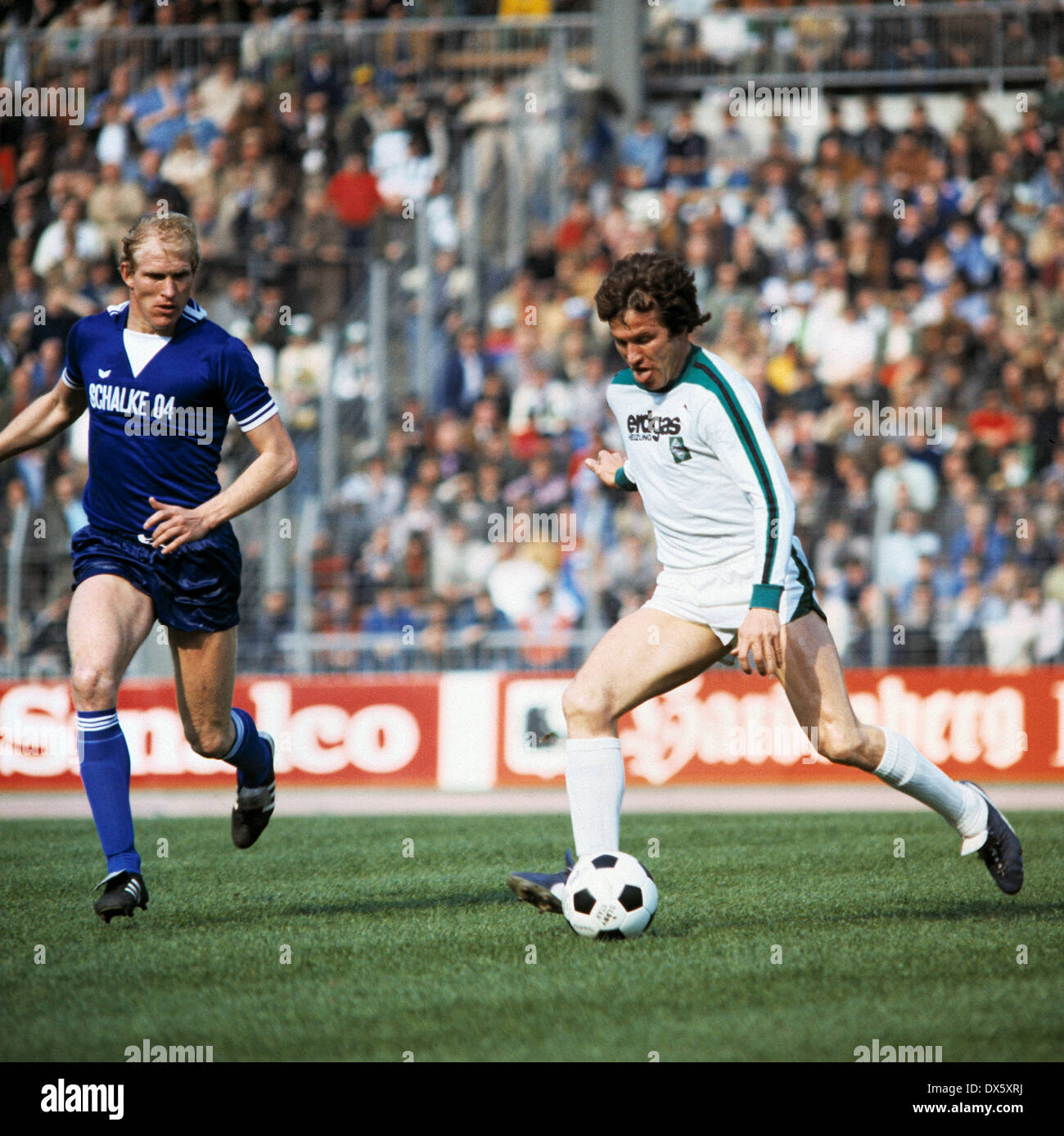 Football bundesliga 1977 1978 borussia moenchengladbach Fotos und