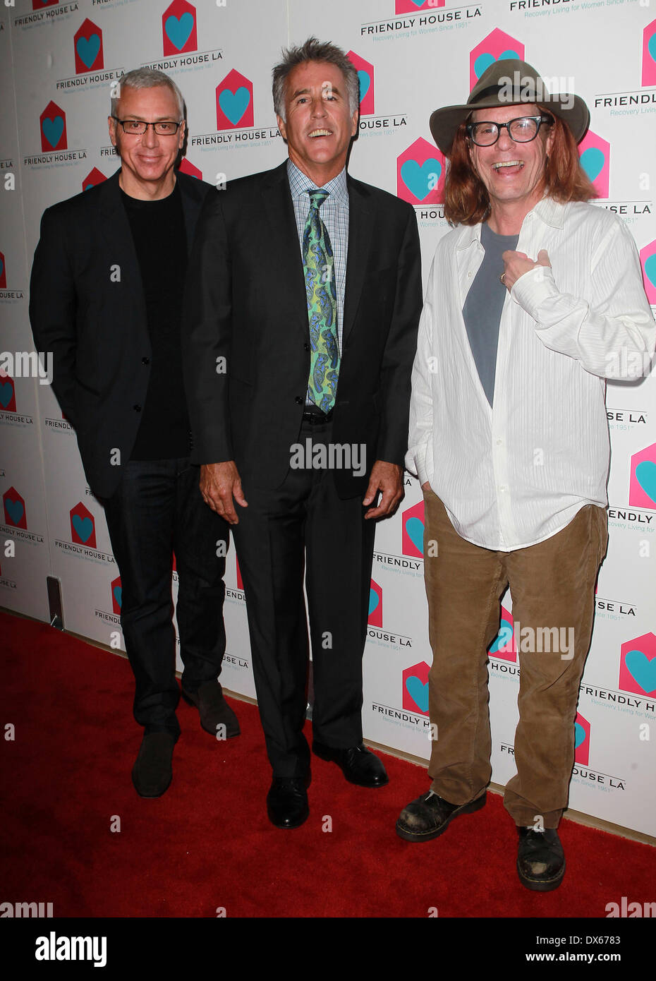 Dr. Drew Pinsky, Christopher Kennedy Lawford, Bob Forrest freundliches Haus 23. Annual Awards Mittagessen Los Angeles, Kalifornien - 27.10.12 wo: Beverly Hills, Kalifornien, Vereinigte Staaten, wann: 27. Oktober 2012 Stockfoto