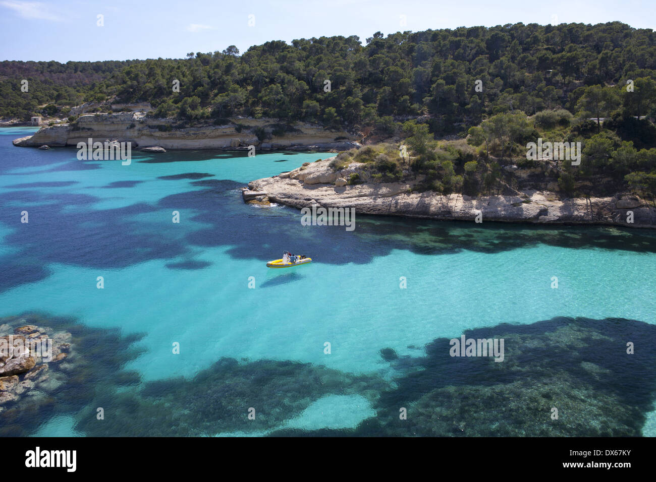 Portals Vells Bucht in Mallorca, Spanien Stockfoto