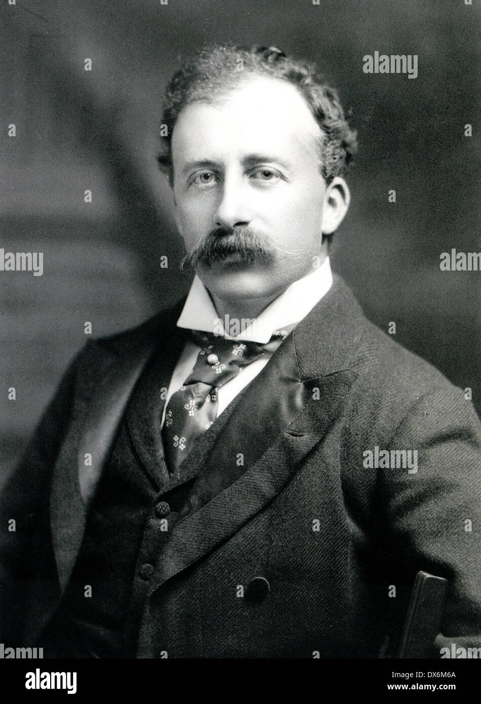 JOHN GUILLE MILLAIS (1865-1931), schottischer Künstler und Naturforscher im Mai 1910 Stockfoto