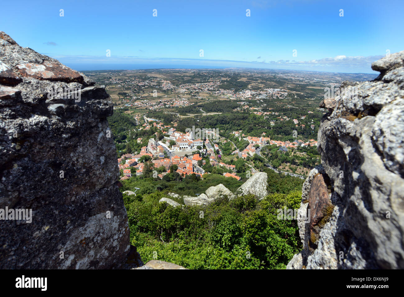 Sintra, Nationalpark und UNESCO-Welterbe, Zentral-Portugal, in der Nähe von Lissabon. Stockfoto