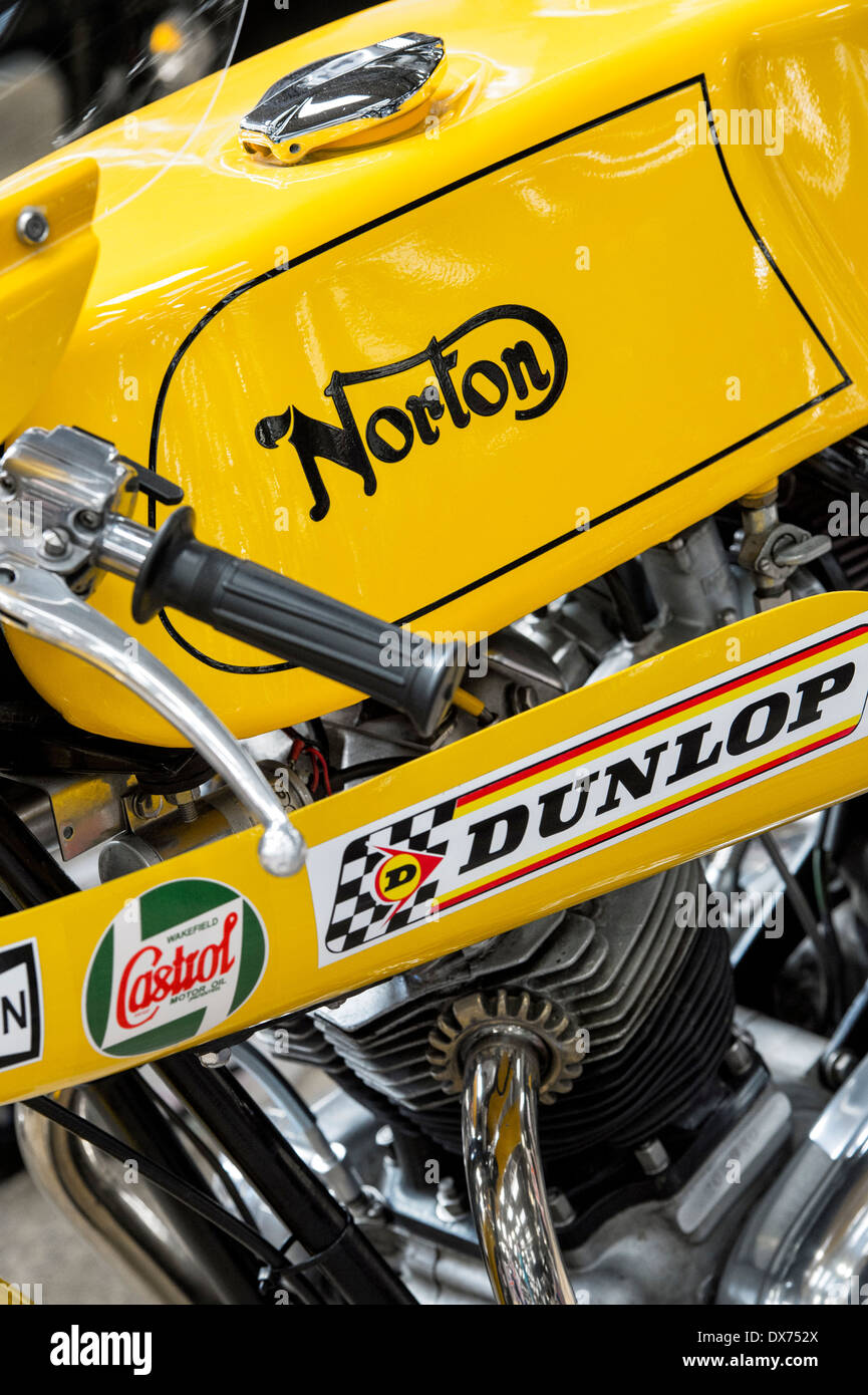 1972 Norvil Commando Production Racer. Norton-Motorrad Stockfoto