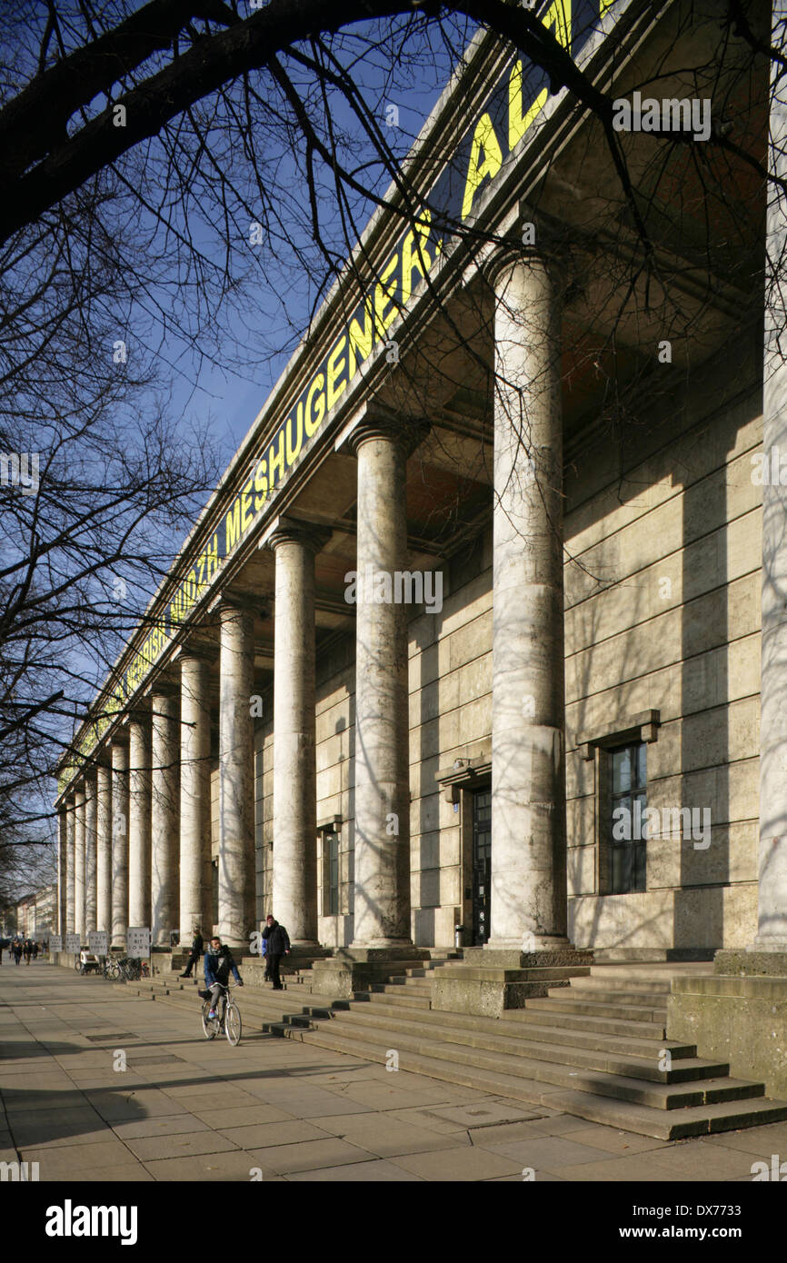 Das Haus Der Kunst oder Haus der Kunst Museum moderner Kunst, München, Deutschland. Stockfoto