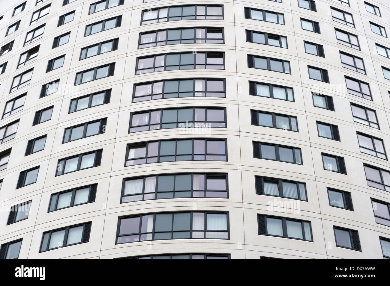 Büros und Wohnungen am neuen Dock (ehemals Clarence Dock) in Leeds, Yorkshire, Großbritannien. Stockfoto