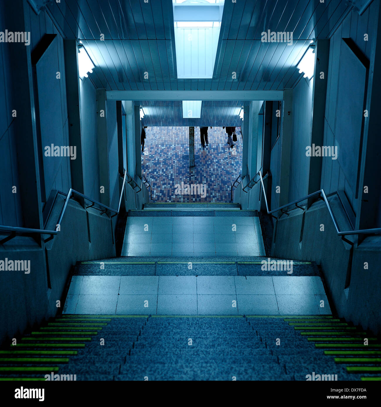 Machida Station Treppe, Kawasaki, Japan Stockfoto