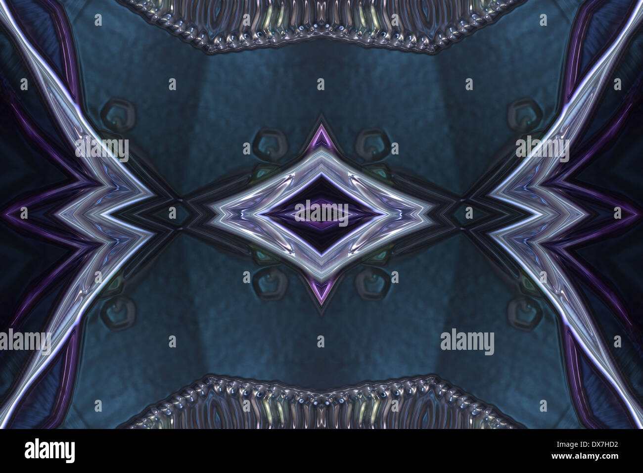 Wunderbar abstrakt dargestellt Glas Objekt Stockfoto