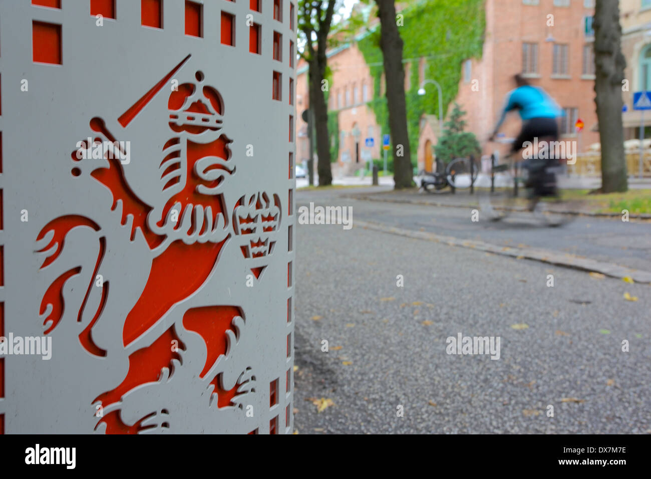 Europa, Skandinavien, Schweden, Göteborg, Radfahren Stockfoto