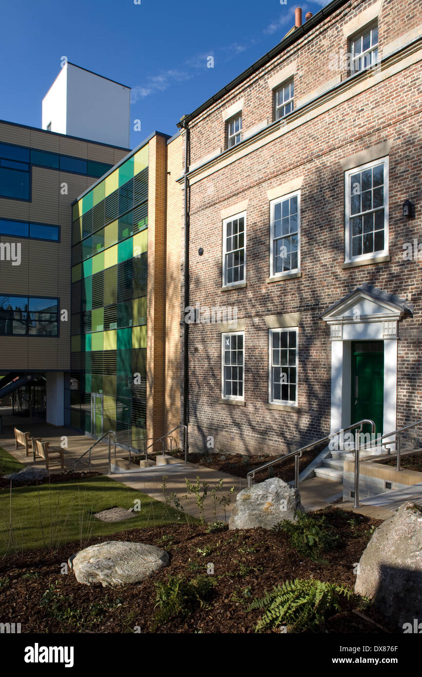 Medizinischen Wissenschaften Gebäude an der Newcastle University, Newcastle Upon Tyne Stockfoto