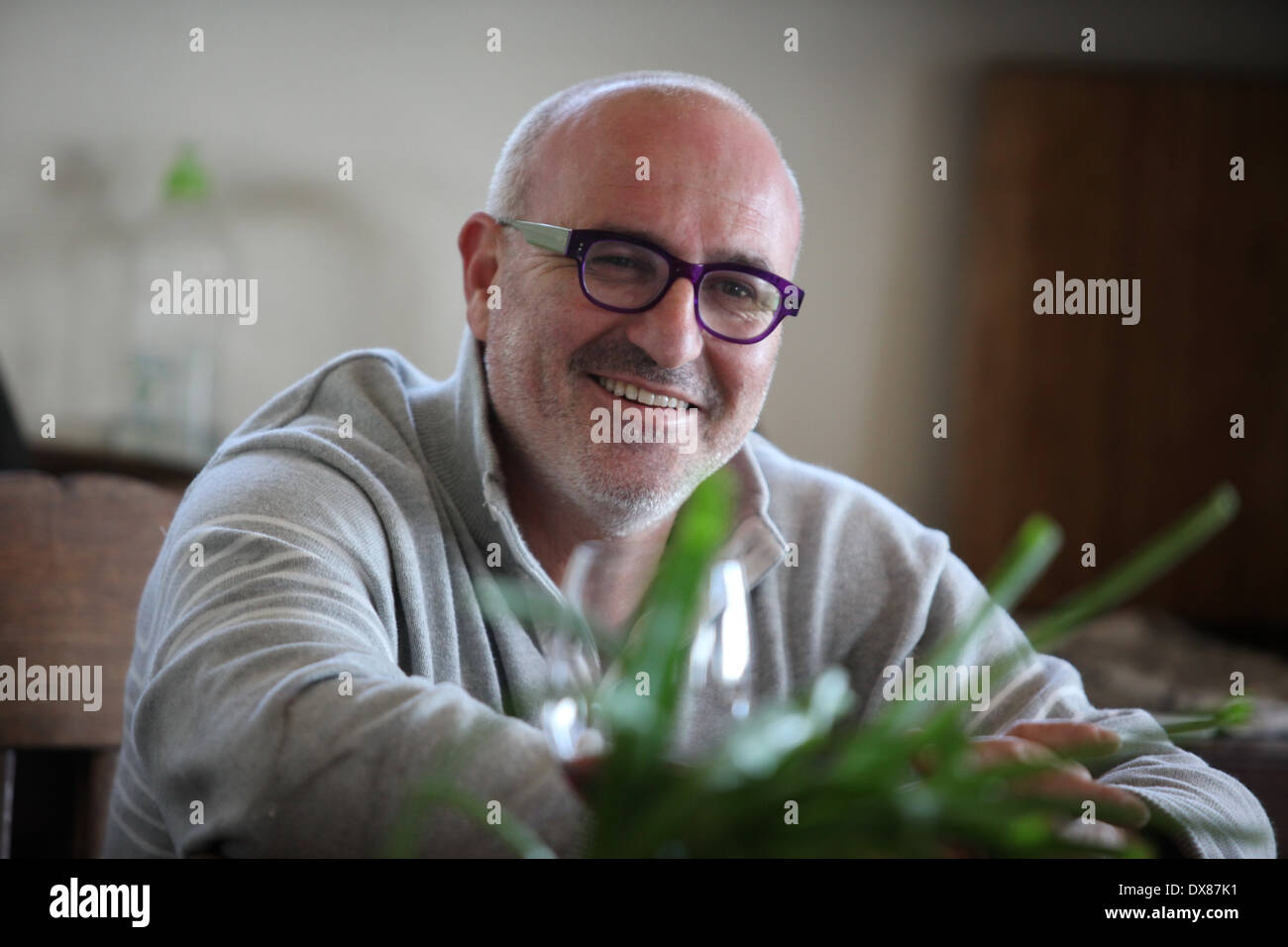 Erez Komarovsky eine israelische Küchenchef und handwerklichen Bäcker Stockfoto