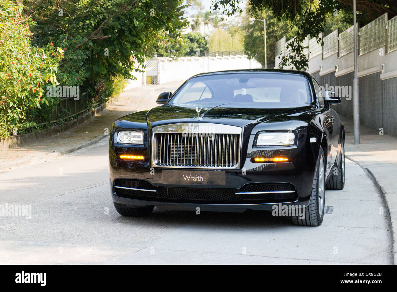 Rolls-Royce Wraith Spitzenklasse 2014-Limousine Stockfoto