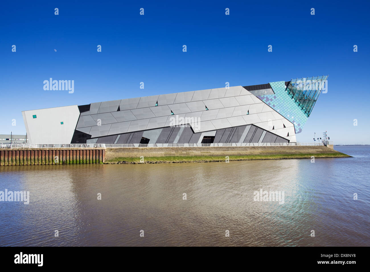 Die Tiefe, Rumpf des preisgekrönten Aquarium. Hull, East Yorkshire. März 2014. Stockfoto