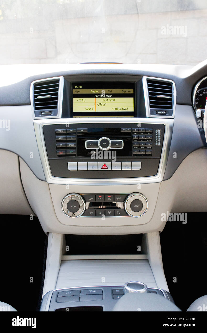 Mercedes Benz Ml Klasse Bluetec Suv Auto Stockfoto Bild