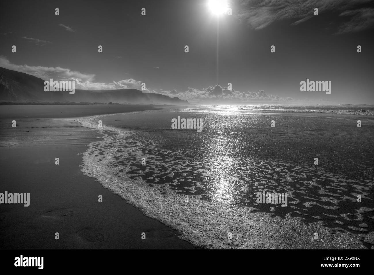 Sandymouth Strand, Bude. Cornwall Stockfoto