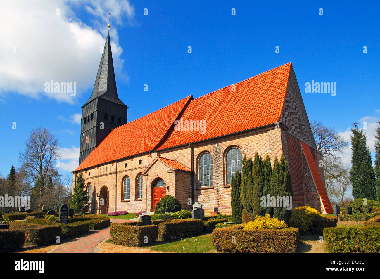 Drei Könige Kirche, Orla Stockfoto