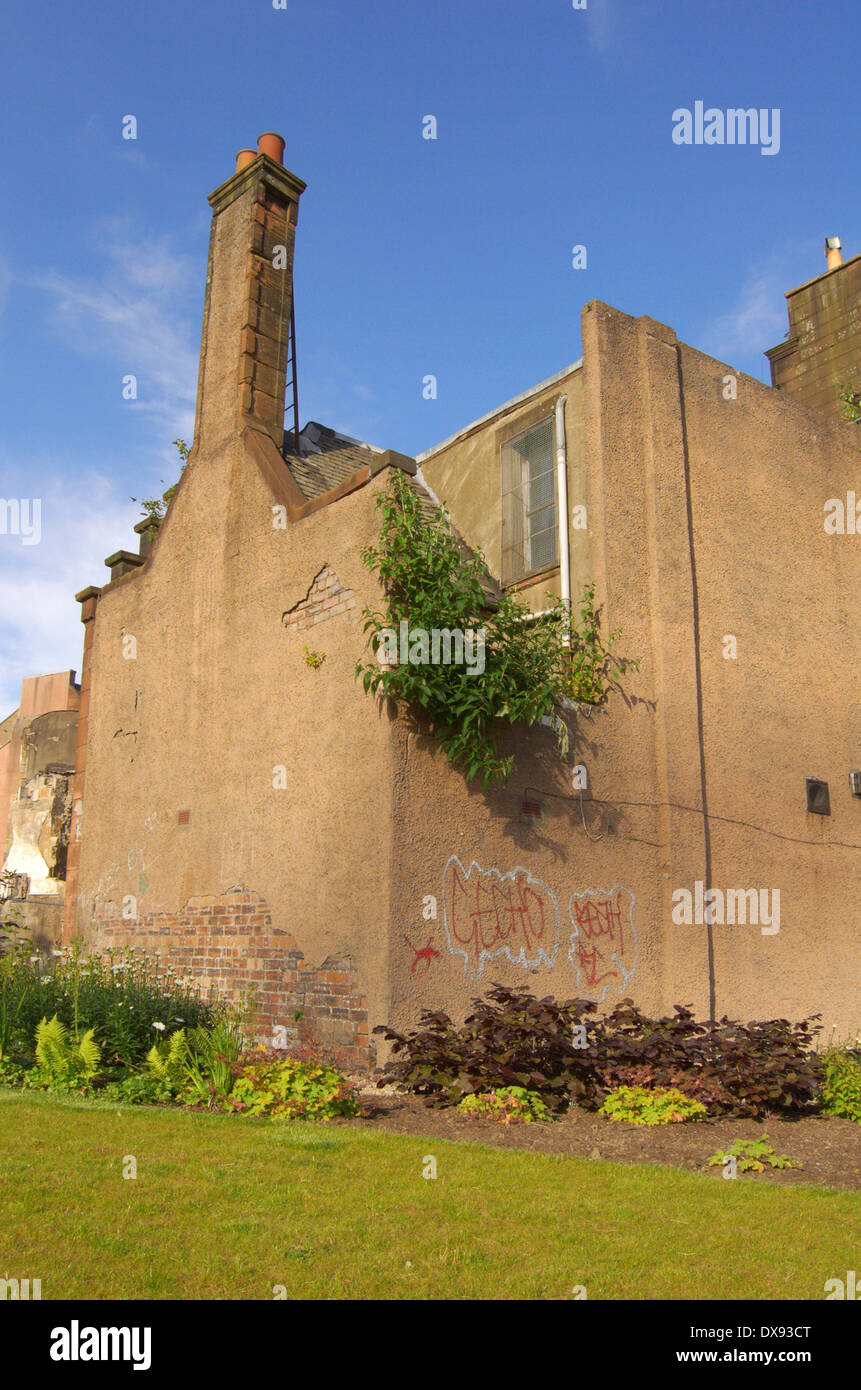 Alten Gebäude in der High Street in Glasgow, Schottland (Datei: Glasgow-36-0001) Stockfoto