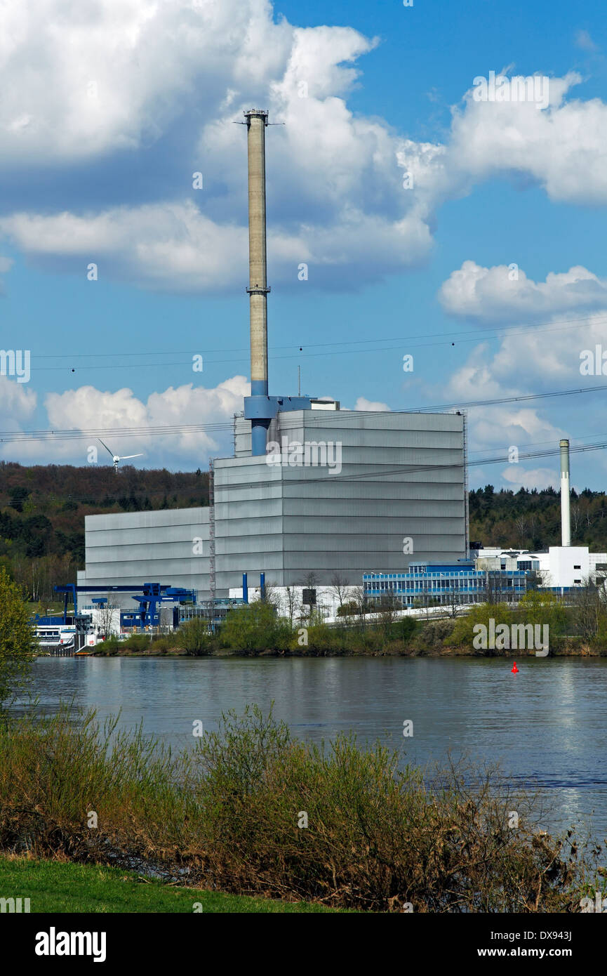 Atomkraftwerk Krummel Stockfoto