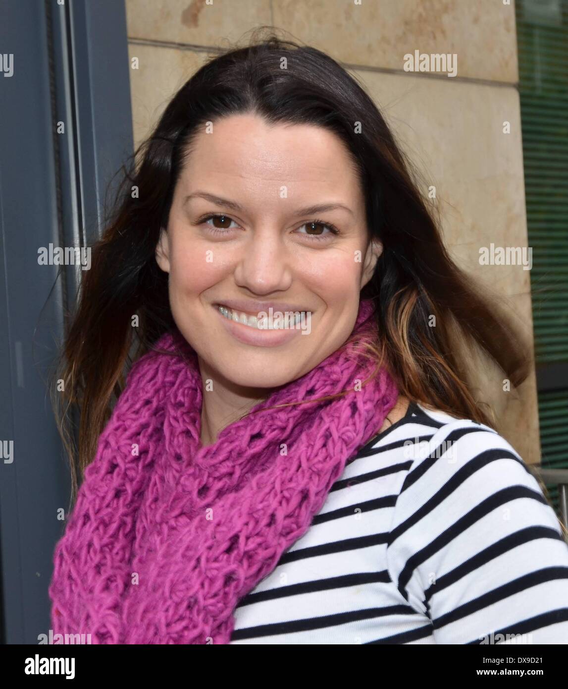 Caroline Morahan Promis bei der Today FMStudios mit Dublin Caroline