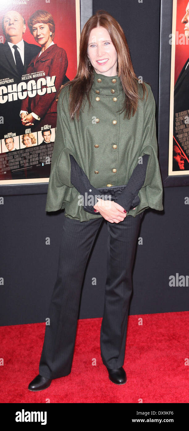 Pamela Martin (Cutter), bei der "Hitchcock" Premiere auf Ziegfeld Theater. Mitwirkende: Pamela Martin (Cutter) wo: New York City, NY, Vereinigte Staaten, wann: 18. November 2012 Stockfoto